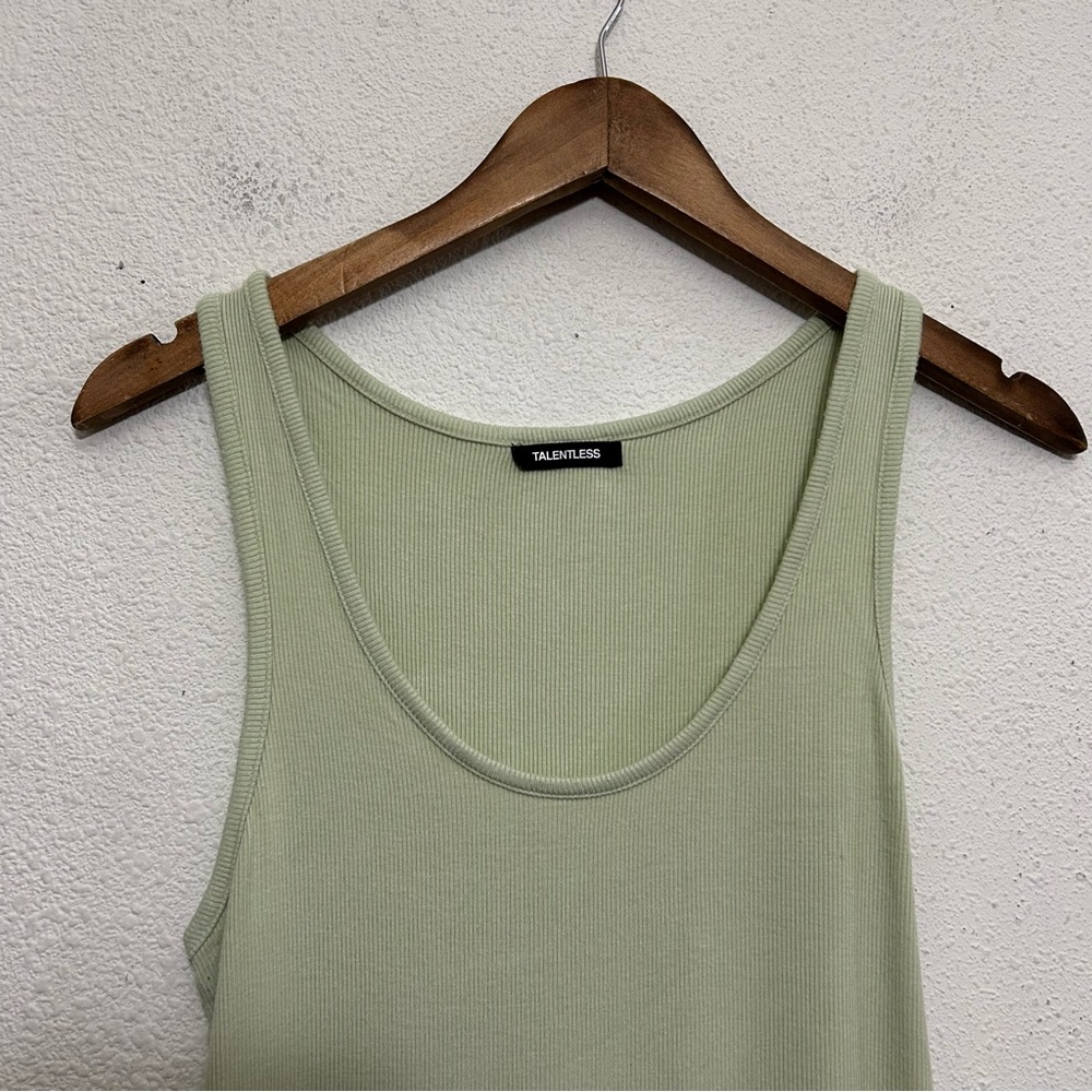 Talentless Ribbed Tank Top Large - Picture 4 of 4